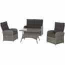 Bild 1 von Siena Garden Lamela Loungeset 4-tlg