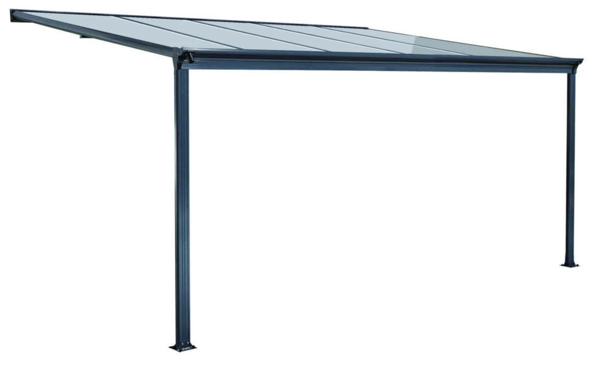 Bild 1 von HC Garten & Freizeit Terrassenüberdachung 373 x 303 x 258 cm - Anthrazit