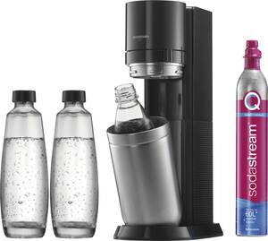 Sodastream DUO Vorteilspack titan 3 Flaschen (2 Glasflaschen 1l + 1 FUS