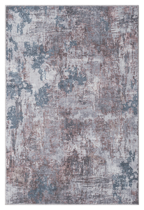 Teppich Olivia, 120cm x 180cm, Farbe Blau, rechteckig, Florhöhe 0mm