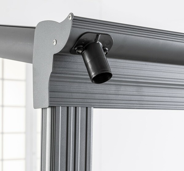 Bild 3 von HC Garten & Freizeit Terrassenüberdachung 373 x 303 x 258 cm - Anthrazit