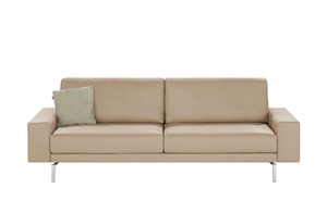 hülsta Sofa beige Maße (cm): B: 240 H: 85 T: 95 Polstermöbel