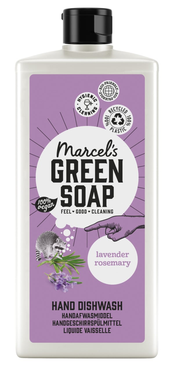 Bild 1 von Marcel's Green Soap Handgeschirrspülmittel Lavendel & Rosmarin