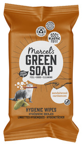 Marcel's Green Soap Reinigungstücher Sandelholz & Kardamom