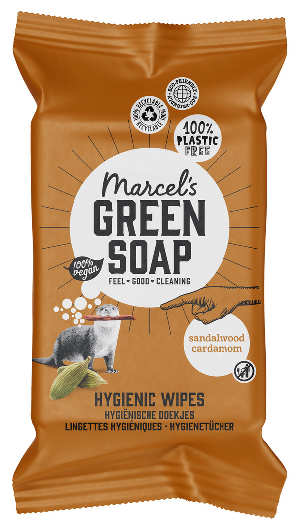 Bild 1 von Marcel's Green Soap Reinigungstücher Sandelholz & Kardamom