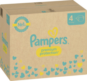 Pampers premium protection Windeln Gr.4 (9-14kg) Monatsbox