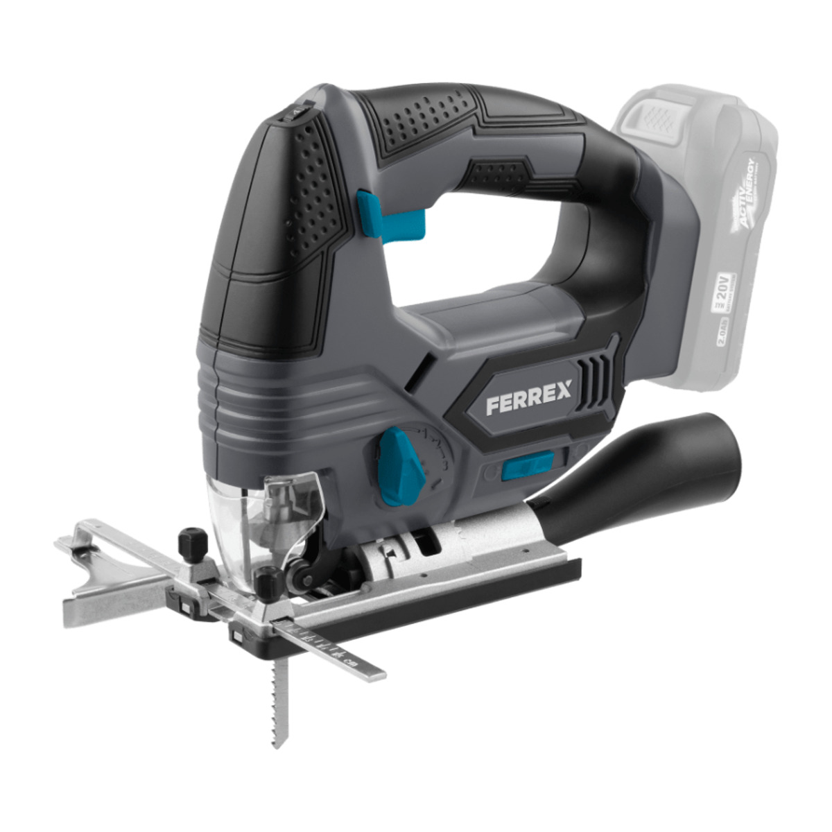 Bild 1 von FERREX 20-V-Akku-Pendelhub-Stichsäge FAPS 20-N11