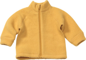 ALANA Baby Jacke, Gr. 62, aus Merino-Wolle, gelb