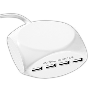 Powertec Electric USB-Ladeadapter 4-fach