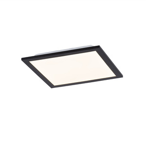 Leuchten Direkt LED-Deckenleuchte 'Flat' schwarz 29,5 x 5,8 cm 485 lm