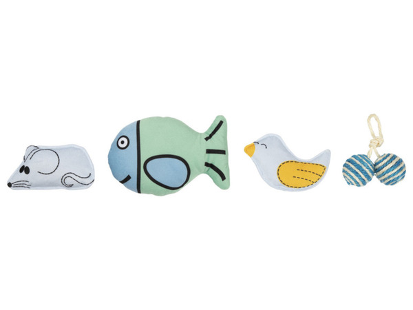 Bild 3 von Zoofari Katzenspielzeug, 5-teilig, mit Katzenminze