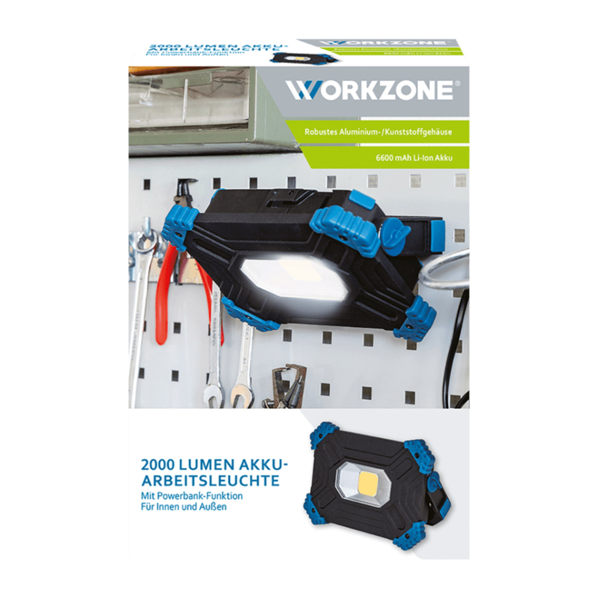 Bild 1 von WORKZONE Akku-LED-Arbeitsstrahler 1148