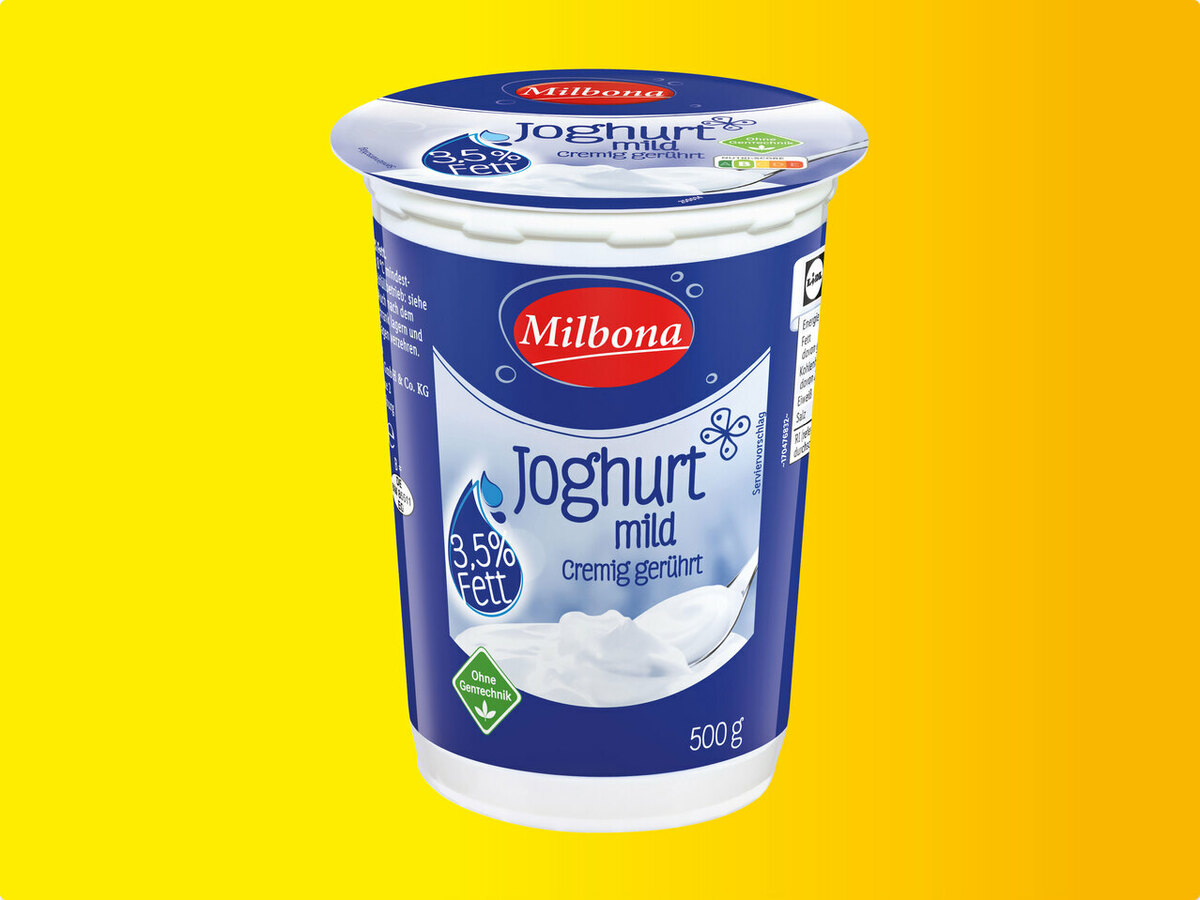 Milbona Joghurt Mild Von Lidl Ansehen 