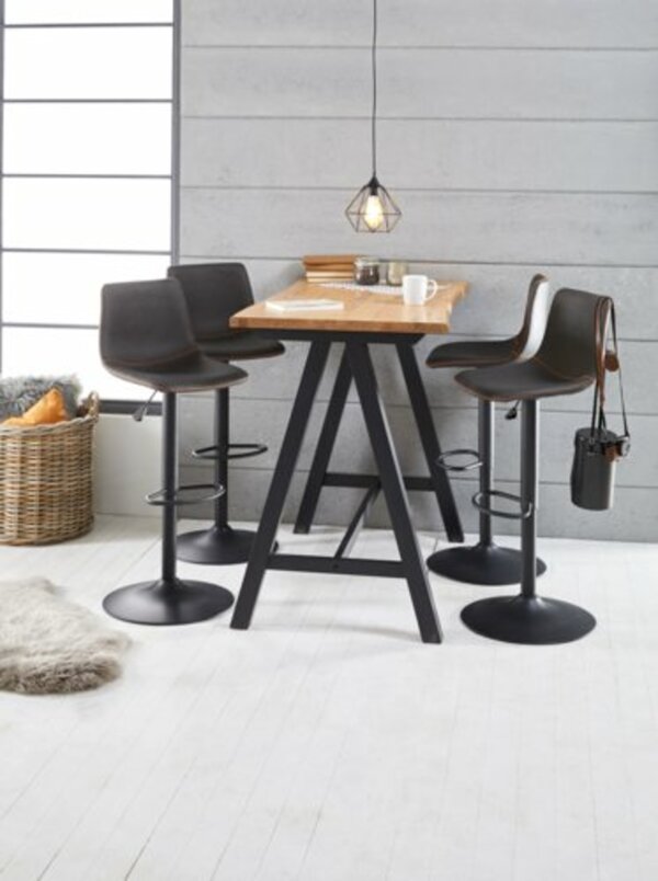 Bild 3 von Barstuhl BROAGER grau