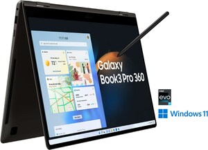 Galaxy Book3 Pro 360 (NP960QFG-KA3DE) 40,62 cm (16") 2 in 1 Convertible-Notebook graphite
