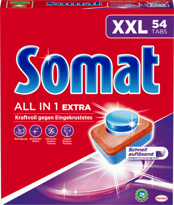 Bild 1 von Somat All in 1 Extra Tabs 54ST