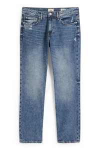 C&A Regular Jeans-LYCRA®-recycelt, Blau, Größe: W38 L30