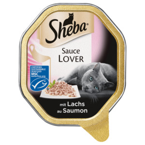 Sheba Sauce Lover mit Lachs 85g