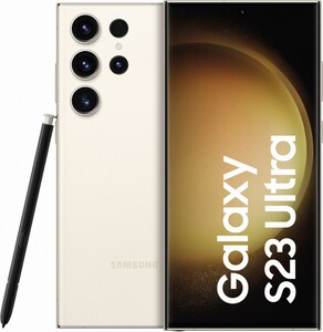 Galaxy S23 Ultra (256GB) Smartphone creme