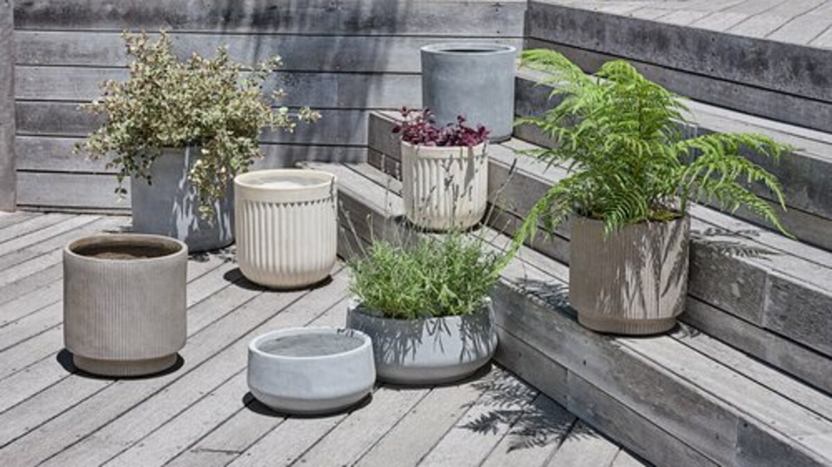 Bild 4 von Pflanzkübel UGGLA Ø36xH36 braun