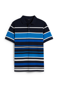 C&A Poloshirt-gestreift, Blau, Größe: S