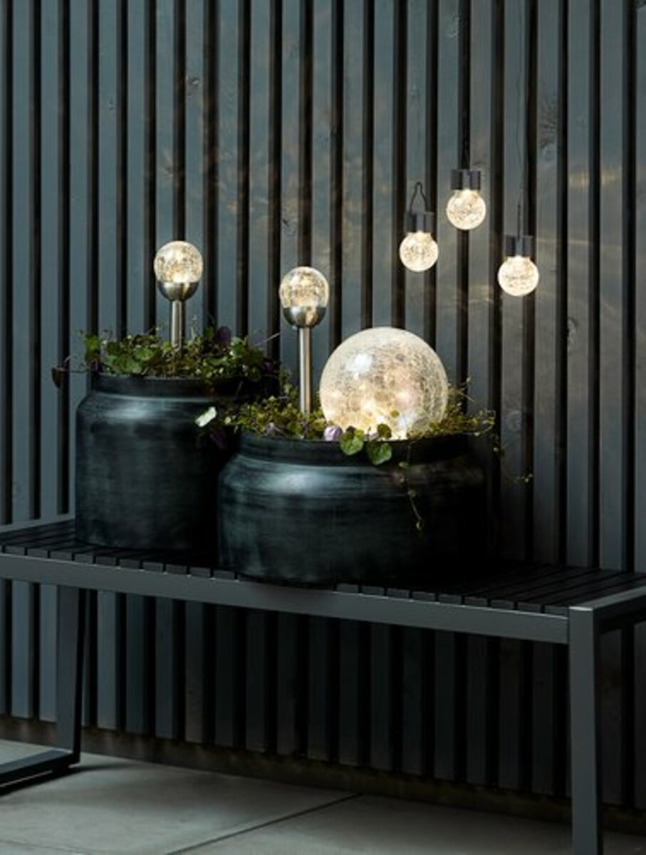 Bild 4 von Solarlampe NATTERGAL Ø6xH14 transparent