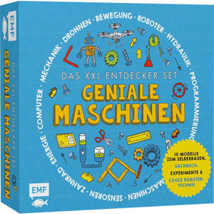 EMF Geniale Maschinen, Sach- & Bastelbuch Robotik