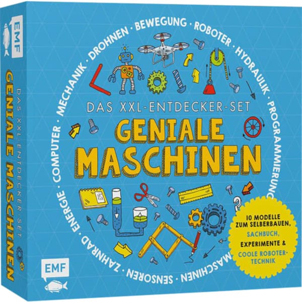 Bild 1 von EMF Geniale Maschinen, Sach- & Bastelbuch Robotik