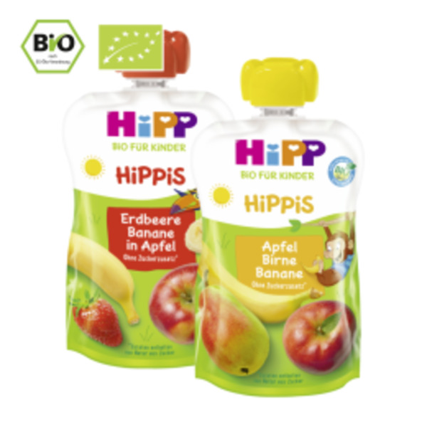 Bild 1 von Hipp Hippis 100 % Bio Früchte