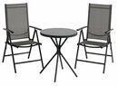 Bild 2 von RADSTRUP Ø60 Tisch schwarz + 2 MELLBY Stühle schwarz