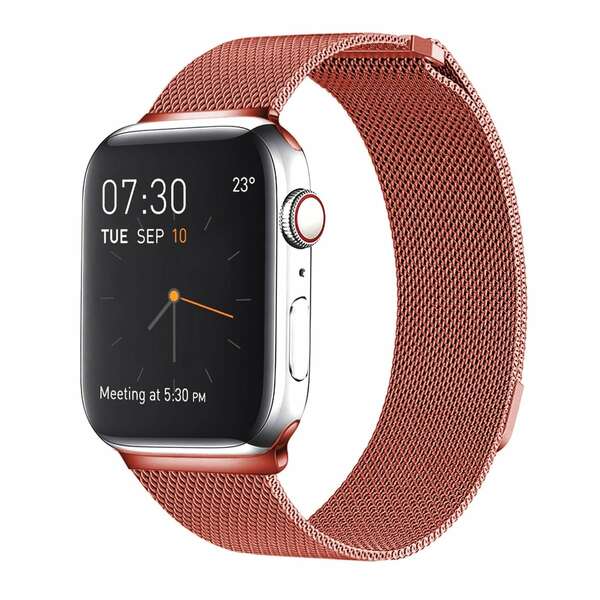 Bild 1 von Sport Ersatz Armband für Apple Watch Series 1–7 / 38–41 mm Edelstahl Band Loop