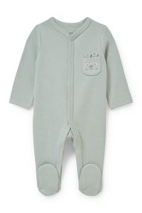 C&A Baby-Schlafanzug-Bio-Baumwolle, Grün, Größe: 56