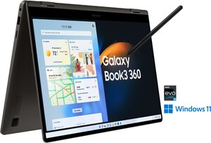 Galaxy Book3 360 (NP750QFG-KA2DE) 39,6 cm (15,6") 2 in 1 Convertible-Notebook graphite
