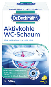 Dr.Beckmann Aktivkohle WC-Schaum 3x 100G