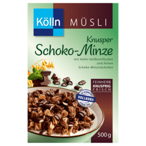 Kölln Müsli Knusper Schoko-Minze 500g