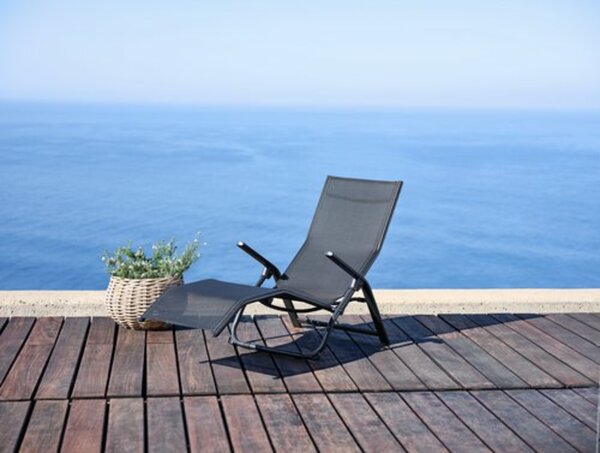 Bild 2 von Kippliege LOMMA B63xL130 schwarz