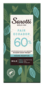 Sarotti Fair Ecuador 60% 100G