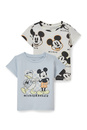 Bild 1 von C&A Multipack 2er-Disney-Baby-Kurzarmshirt, Blau, Größe: 68