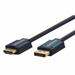 Clicktronic Aktives DisplayPort-auf-HDMI™-Adapterkabel (4K/60Hz) 10m