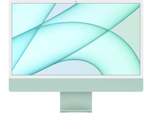 APPLE iMac MJV83D/A 2021, All-in-One PC mit 23,5 Zoll Display, Apple M-Series Prozessor, 16 GB RAM, 512 SSD, M1 Chip, Grün