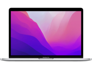 APPLE MacBook Pro CTO (M2,2022), Notebook mit 13,3 Zoll Display, Apple M-Series Prozessor, 16 GB RAM, 1 TB SSD, M2 GPU (10 Core), Silber