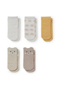 Bild 1 von C&A Multipack 5er-Bärchen-Baby-Socken mit Motiv, Weiß, Größe: 21-23