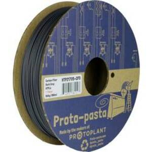 Proto-Pasta HTP21705-CFD Dark Gray Carbon Fiber PLA Filament PLA 1.75 mm 500 g Dunkelgrau 1 St.