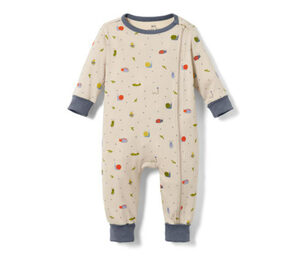 Baby-Pyjama mit Reißverschluss