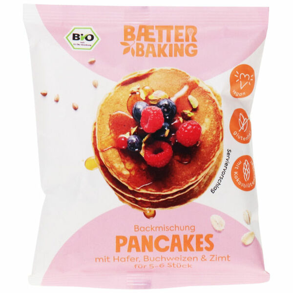 Bild 1 von Baetter Baking BIO Backmischung Pancakes