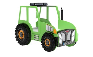 Autobett  Traktor grün Maße (cm): B: 111 H: 155,8 T: 204 Babyzimmer & Kinderzimmer