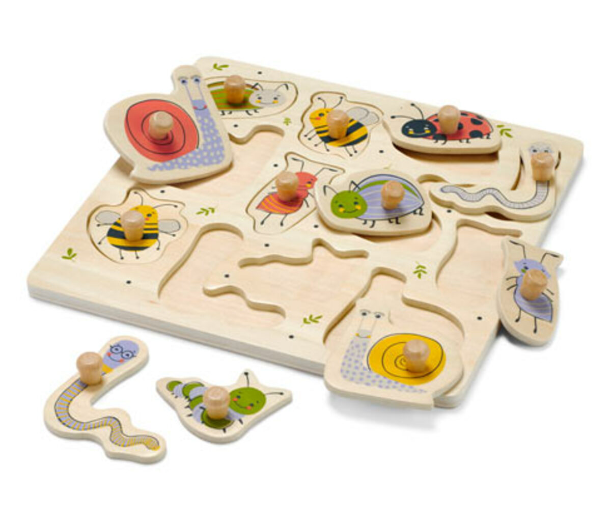 Bild 1 von Holz-Steckpuzzle