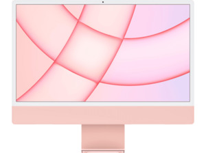 APPLE iMac MGPN3D/A CTO 2021, All-in-One PC mit 23,5 Zoll Display, Apple M-Series Prozessor, 16 GB RAM, 512 SSD, M1 Chip, Pink