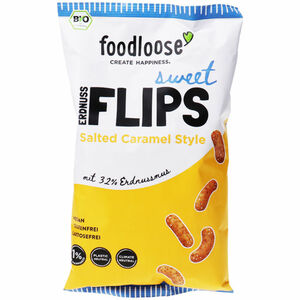 foodloose BIO Erdnussflips Salted Caramel