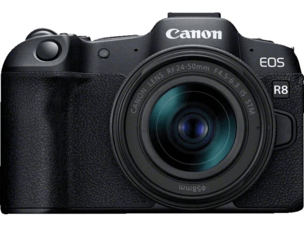 Bild 1 von CANON EOS R8 Kit Spiegellose Systemkameras mit Objektiv 24-50 mm , 7,5 cm Display, WLAN